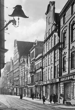 L�beck 1930er Jahre,
                      Sandstrasse