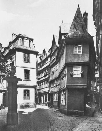 Frankfurt am Main, F�nffingerpl�tzchen 1930
                        ca.
