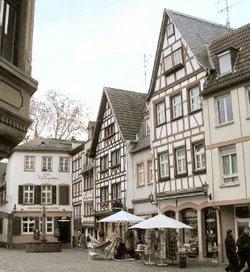 Mainz,
                        s�dliche Innenstadt, Riegelh�user, die sich
                        erhalten haben, 2008 ca.