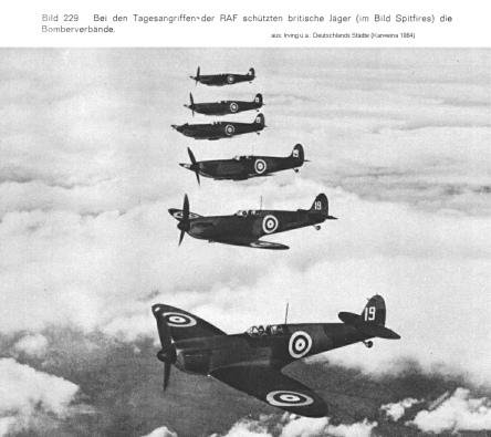 Bild 229: Britische J�ger
                      "Spitfire"