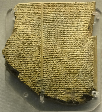 Keilschrift des Gilgamesch-Epos