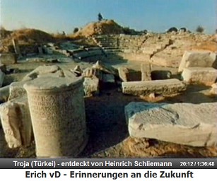 Ruinen von Troja in der heutigen T�rkei