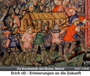 Die Bundeslade, eine alte Malerei