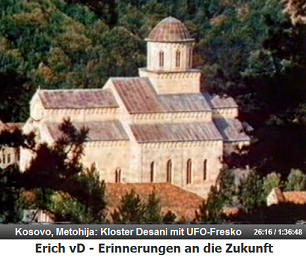Das Kloster Desani in Metohija im Kosovo