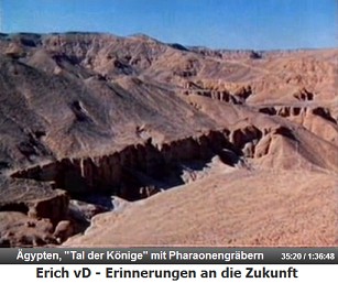 �gypten, das "Tal der K�nige", wo die
                  Pharaonen begraben sind