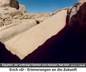 �gypten, der unfertige Obelisk von Assuan, fast
                  42m lang