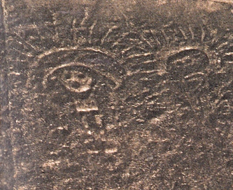 Region Palpa,
                        Geoglyphen, die M�nnchen mit Kopfantennen
                        darstellen