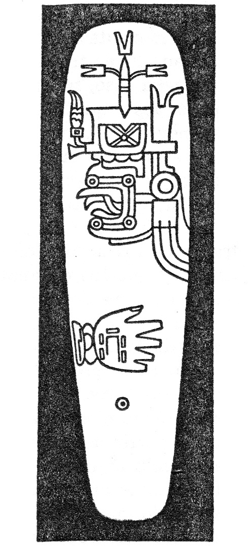 M�xico, piedra pintada