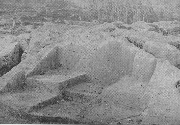 Per�, Sacsayhuam�n, cortas de piedras
              perfectas en la cantera 01