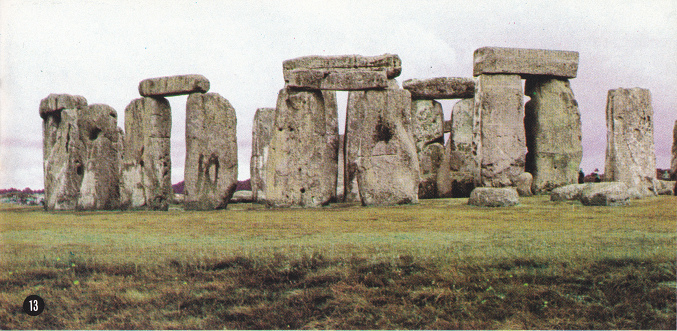 Stonehenge 01: <La conocida imagen de
                      Stonehenge con sus monumentales trilitos>
