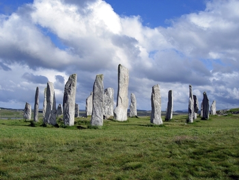 C�rculo de piedras de
                      Callanish, Escocia