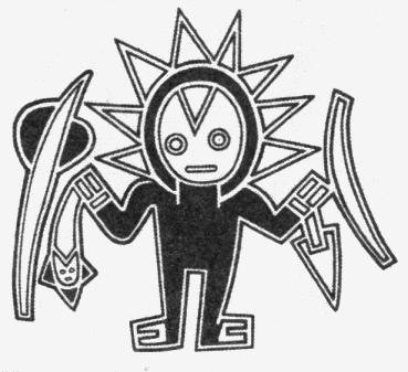 Divinidad (dios) de
                        finales de la �poca de Paracas, Per�