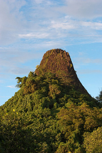 Isla de Pohnpei, la monta�a Puswan Malik