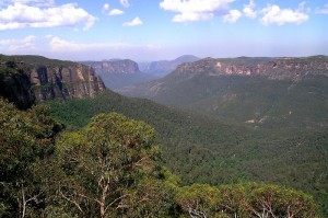 Monta�as Azules (Blue Mountains),
                              vista