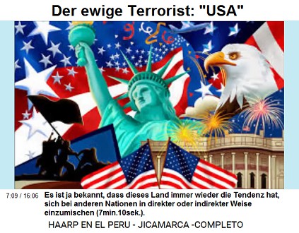 Es ist ja bekannt, dass dieses Land immer
                          wieder die Tendenz hat, sich bei anderen
                          Nationen in direkter oder indirekter Weise
                          einzumischen (7min.10sek.).