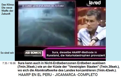 Sura kann auch in Nicht-Erdbebenzonen
                          Erdbeben ausl�sen (7min.36sek.) wie an der
                          K�ste der "Vereinigten Staaten"
                          (7min.38sek.), wo sich die Atomkraftwerke des
                          Landes konzentrieren (7min.42sek.).