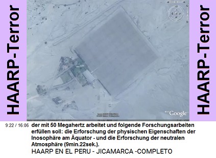 der mit 50 Megahertz arbeitet und
                          folgende Forschungsarbeiten erf�llen soll: die
                          Erforschung der physischen Eigenschaften der
                          Ionosph�re am �quator - und die Erforschung
                          der neutralen Atmosph�re (9min.22sek.).