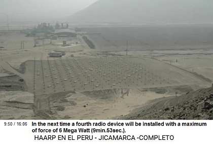 In the next
time a fourth radio device will be installed
with a maximum of force of 6 Mega Watt
(9min.53sec.). In the next time a fourth radio device
will be installed with a maximum of force of 6
Mega Watt (9min.53sec.).