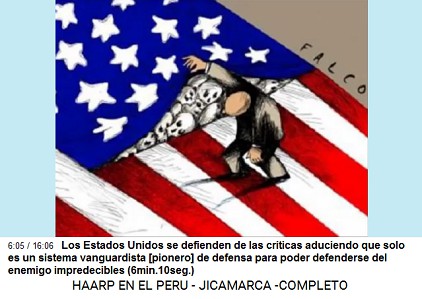 Los Estados Unidos se defienden de las
                          cr�ticas aduciendo que solo es un sistema
                          vanguardista [pionero] de defensa para poder
                          defenderse del enemigo impredecibles
                          (6min.10seg.)