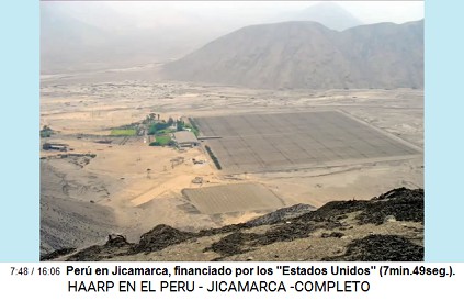 Per� en Jicamarca, financiado por los
                          "Estados Unidos" (7min.49seg.).