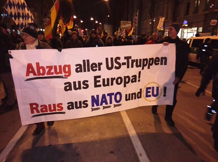 Wahrheit 6 über die kr. NATO:
                                Demonstration in Deutschland
                                "US"-Truppen raus aus
                                Deutschland! Deutschland raus aus NATO
                                und EU!