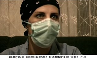Fikreta
                                Ramusovic with leukemia, she was a
                                victim of radioactive NATO nuclear
                                missiles on the Balkans (being ridiculed
                                as "uranium ammunition") and
                                died