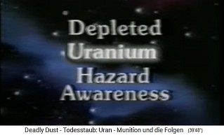 NATO
                                cartoon with the warning of uranium
                                contamination 01