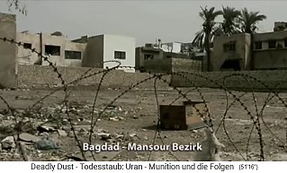 Bagdad, der
                                Bezirk Mansour weist eine Baulücke auf