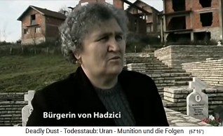 Bürgerin von Hadzici in Bratunac