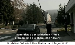 Serbische Armee,
                                die Sektion "Atomare und
                                biochemische Abwehr" 02