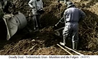Die Serbische Armee entseucht die durch
                NATO-Atomraketen ("Uranmunition") verseuchten
                Gebiete 01