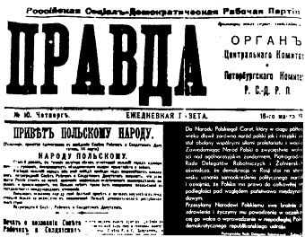 Prawda,
                Titelzeile