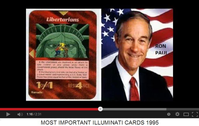 Play card
                              "Libertarians" and the deputee
                              Ron Paul