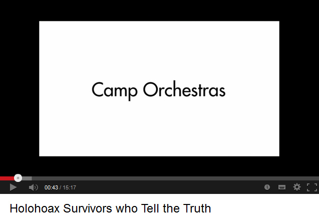 Shoa
Foundation, video with indications about camp
orchestras Shoa Foundation, video with
indications about camp orchestras