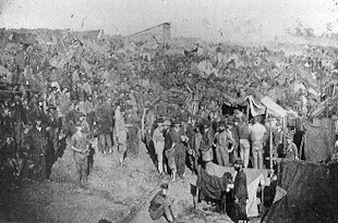 Andersonville, Wiesenlager-Gef�ngnis
                        1864-1865