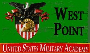 West
Point-Fahne mit Adler und Stars und
Stripes West Point-Fahne mit Adler und
Stars und Stripes