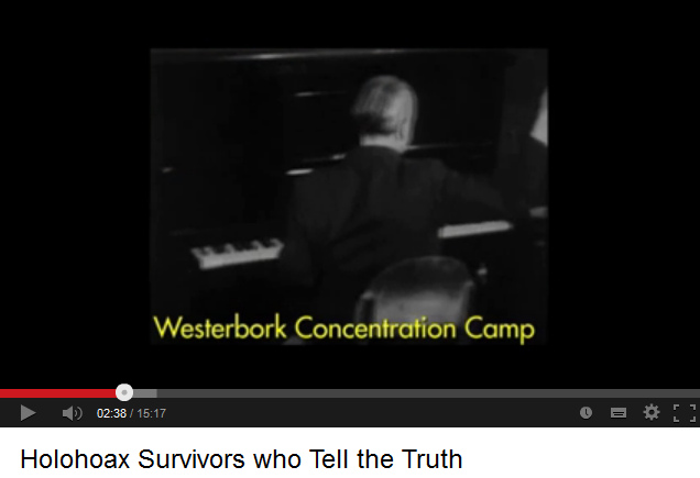 Fundación Shoa, vídeo con un concierto de piano
en el cc de Westerbork Fundación Shoa, vídeo con un
concierto de piano en el cc de Westerbork