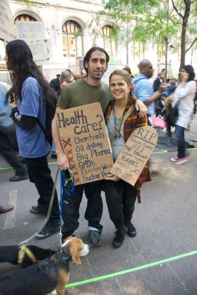 6. Oktober 2011: Demonstration gegen die                Wall-Street-B�rse 03