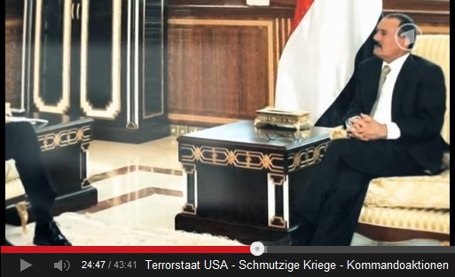 Der Pr�sident des Jemen,
                    Herr Saleh