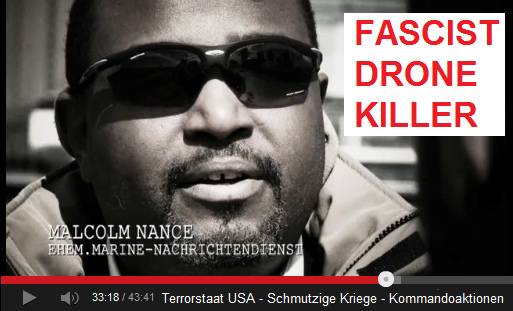 Vollnazi und
                    Drohnenm�rder Malcolm Nance bef�rwortet alle
                    Drohnenmorde