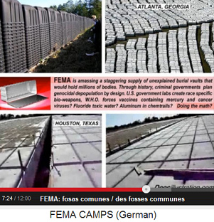 La FEMA prepara un genocidio con
                              ata�des y tumbas de masas