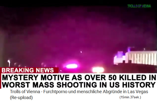 Video zeigt: Ein Helikopter schiesst von oben aufs Konzertgel�nde von Las Vegas