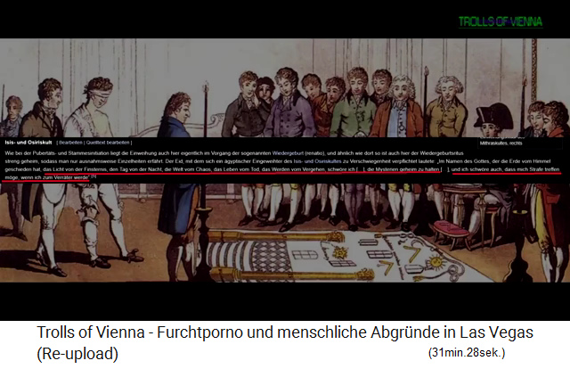 Illuminaten-Initiationsritus mit 2 S�ulen