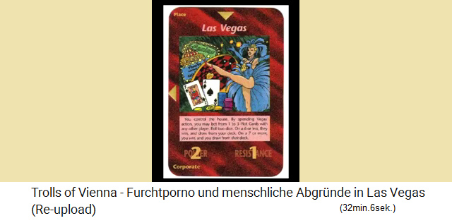 Das Illuminaten-Kartenspiel mit der Spielkarte �ber Las Vegas mit Jack (Karte 10) und As (Karte 1) - also 10-1 = in der englischen Schreibweise 1. Oktober