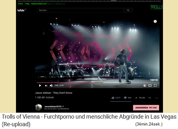 Die Gruppe um den S�nger Jason Aldean mit der dreifachen B-Rune links und rechts