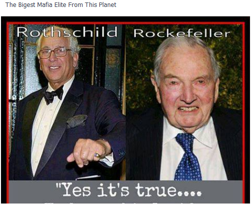 Die Mafia der "USA": Rothschild +                Rockefeller, ein Weinfass und ein Bierglas