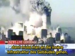 Reporter vermuten, f�r eine solche
                            kontrollierte Sprengung muss die gesamte
                            innere Struktur der WTC-T�rme manipuliert
                            worden sein.