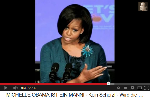 El anular largo de Michael
                      Obama (alias "Michelle Obama") es la
                      indicaci�n absoluta que eso es un hombre - y al
                      miso tiempo los hombros son en una posici�n para
                      simular hombros "m�s delgados"