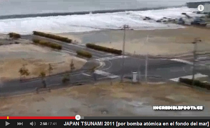 Vete "EUA": tsunamis
                            provocados por bomba atmica en el fondo del
                            mar - terremotos antes y despus faltan
