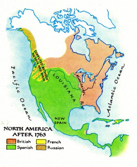 Aufteilung
                Nord-"Amerika" 1763 -- partition of Northern
                "America" 1763 -- Karte, map, mapa, carte,
                carta, terkep